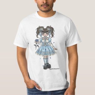 Blüte gotisches Lolita Shirt