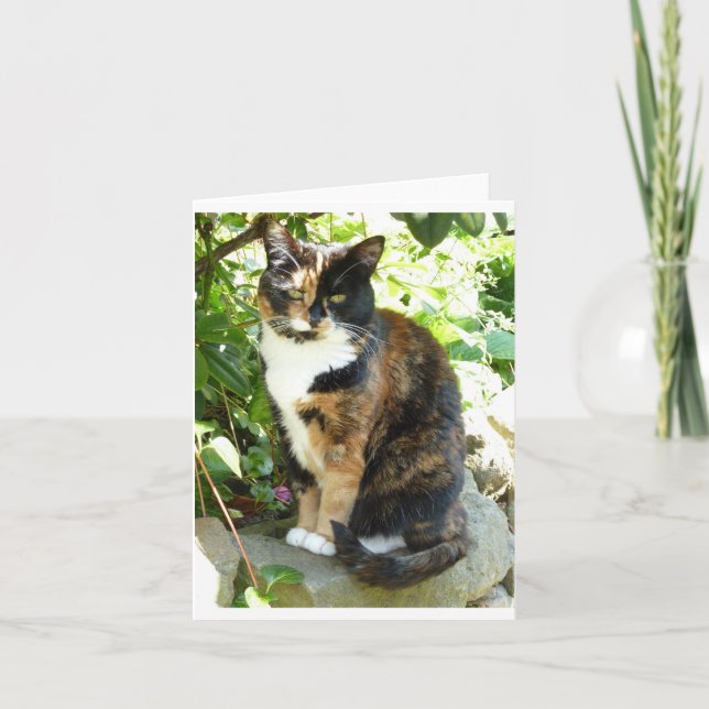 Blüte Karte (Vorderseite)