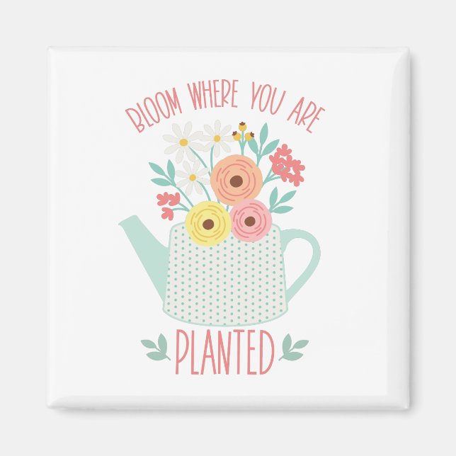 Blüte Magnet (Vorne)