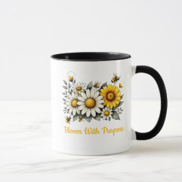 Blüte mit Zweck Tasse