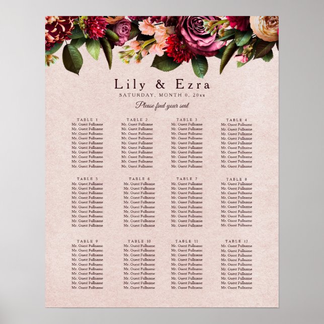 Blüte Poster (Vorne)