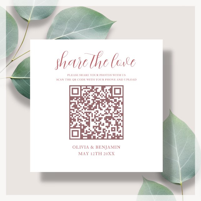 Blüte | White Share - Liebe QR-Code Begleitkarte (Von Creator hochgeladen)
