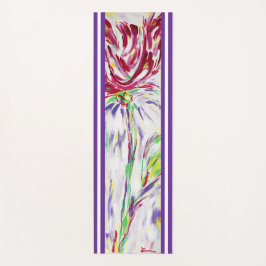Blüte Yogamatte