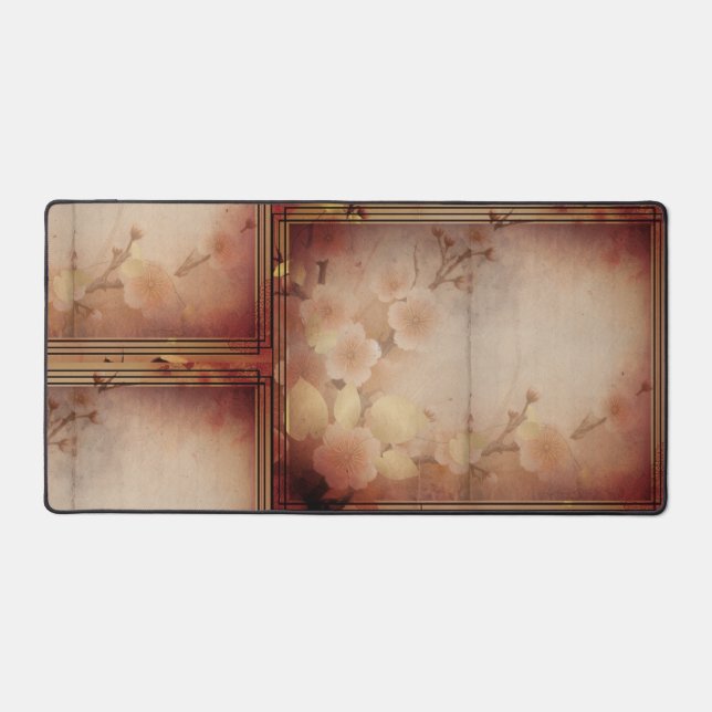 Blüten 2 schreibtischunterlage (Vorderseite)