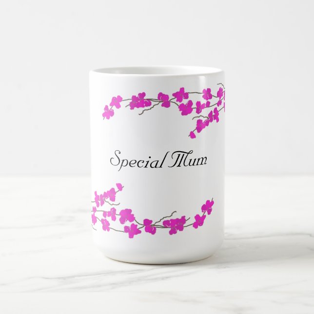 Blüten - Besondere Mutter Kaffeetasse (Mittel)