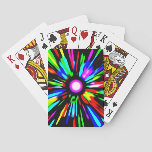 Blüten-Blitz Spielkarten (Rückseite)