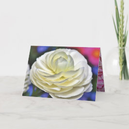 Blüten Blume blutiges Schicksal Dankeskarte