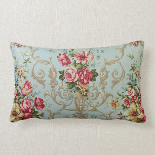 Blüten-Blumen - lumbales Kissen/Marie Antoinette Lendenkissen