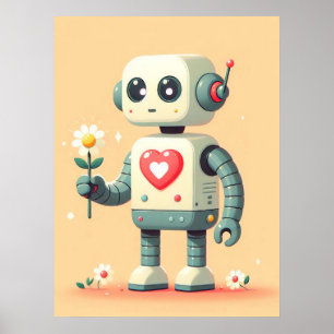 Blüten & Bots Poster