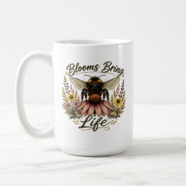 Blüten Bringen Leben Kaffeetasse