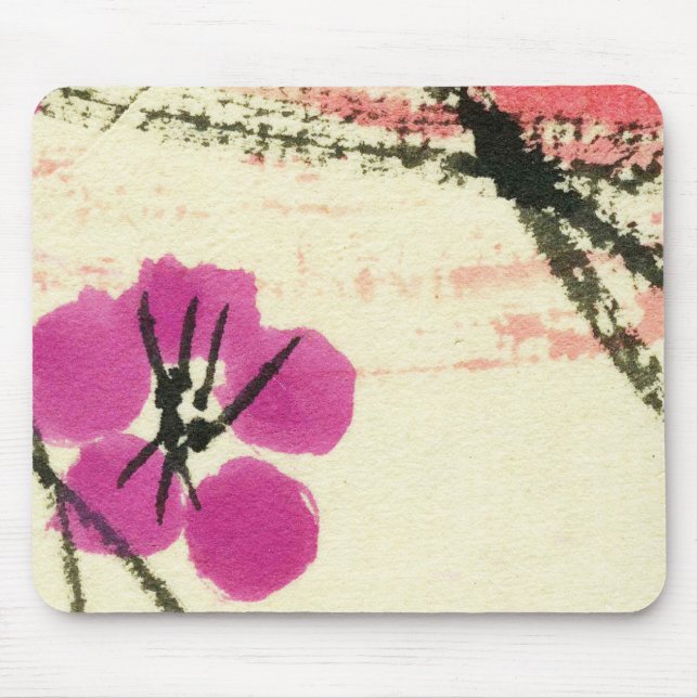 Blüten-Brise Mousepad (Vorne)