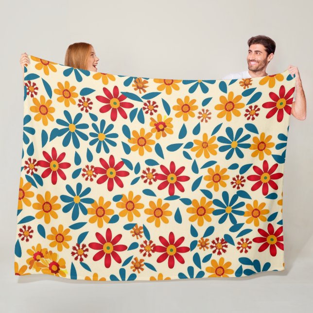 Blüten der Freude 60x80 Fleece Blanket (Beispiel)