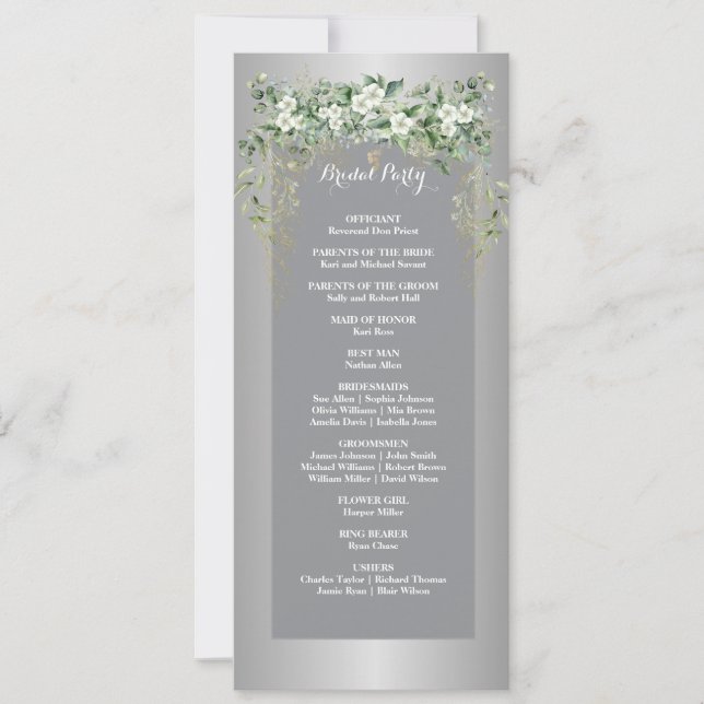 Blüten der Liebe: Eine Silberfeier (Vorderseite)