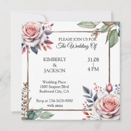 Blüten der Liebe Einladung