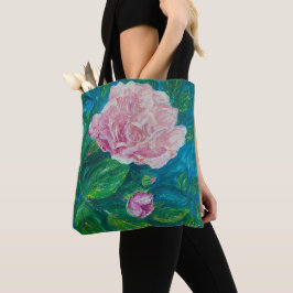 "Blüten der Liebe" Rose Tasche (med)