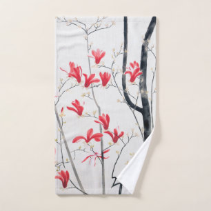 Blüten der Magnolienbaume, Kobayashi Kokei Handtuch