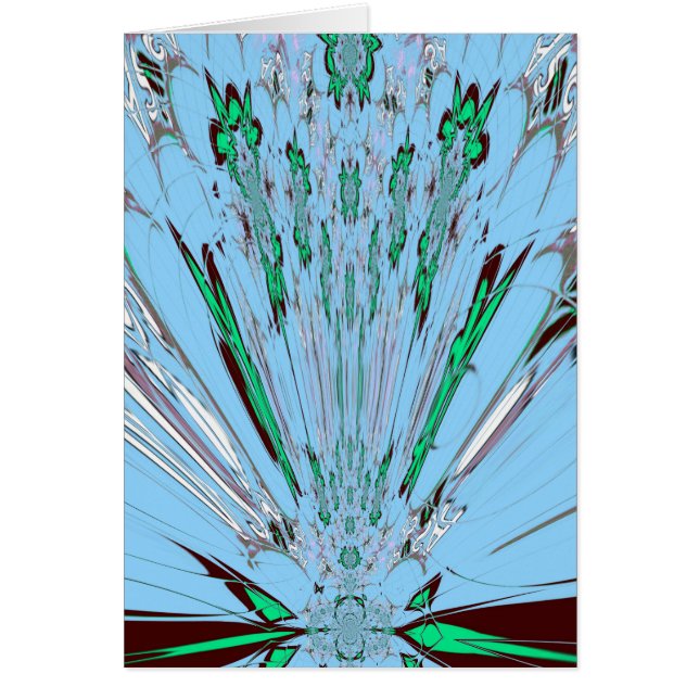 Blüten der Stille: Schönes Aqua Blauer Himmel (Vorne)