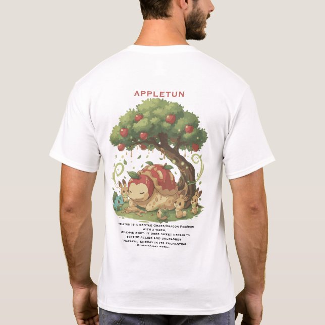 Blüten des Apfelhains T-Shirt (Rückseite)