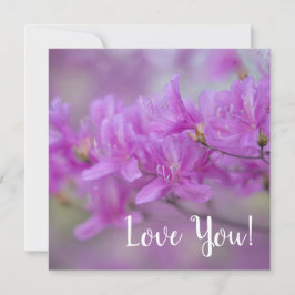 Blüten flatter Grußkarte Karte