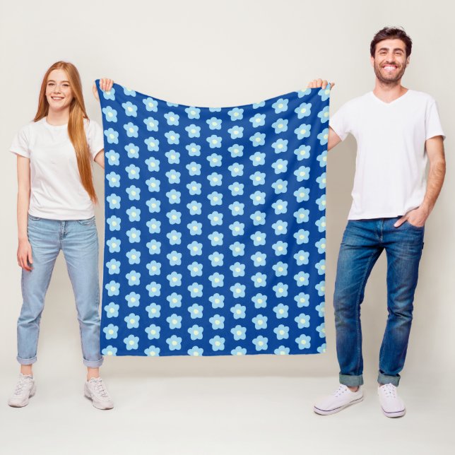Blüten Fleecedecke (Beispiel)