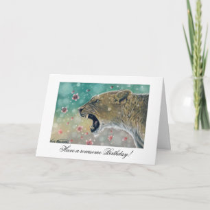 Blüten Geburtstagskarte Karte