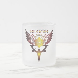 Blüten Glas Tasse