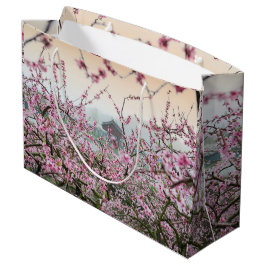 Blüten Große Geschenktasche Geschenktüte
