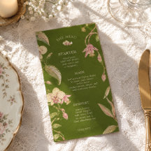 Blüten Grün & Rosa Blumenreben Details Hochzeit