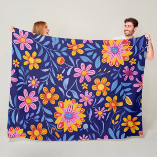 Blüten im Breeze 60x80 Fleece Blanket