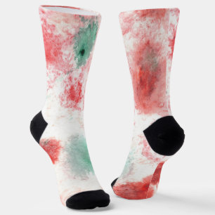 Blüten im Nebel Socken
