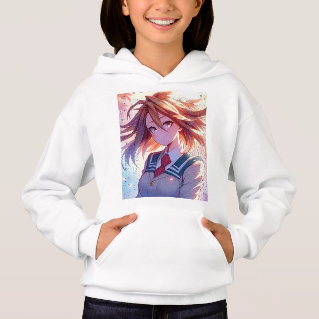 BLUTEN IM WIND HOODIE (Vorderseite)
