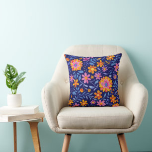 Blüten in der Breeze 16x16 Drehkissen Kissen
