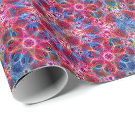 Blüten-Kaleidoskop Geschenkpapier