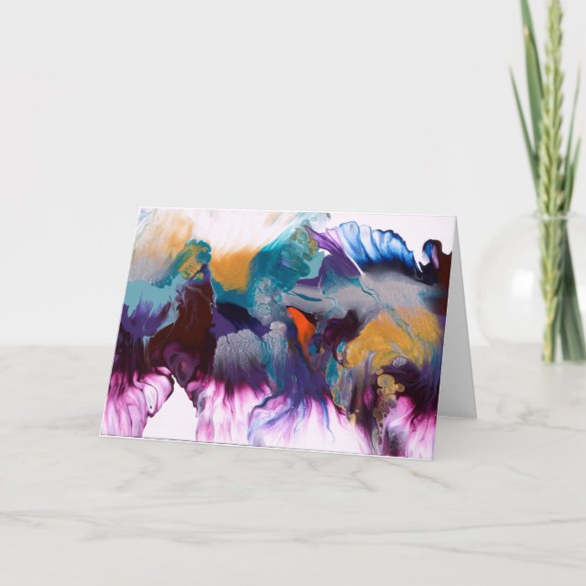 Blüten-leere Karte (Vorderseite)