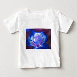 Blüten Reben Blütenblätter Rose Blume Blume blaue Baby T-shirt