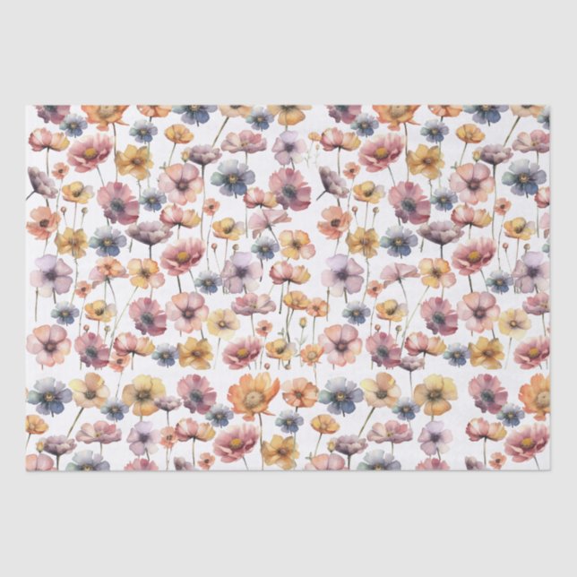 Blüten Seidenpapier (Vorderseite)