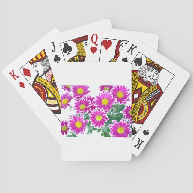 Blüten  spielkarten (Rückseite)