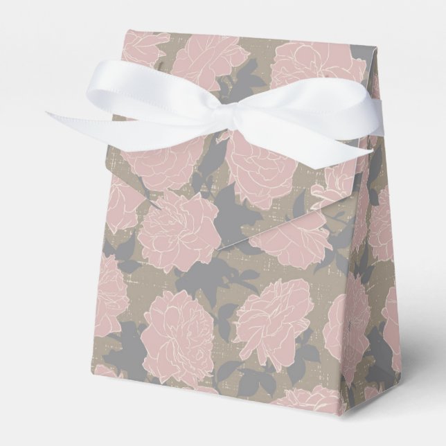 Blüten, tropische Romantik Geschenkschachtel (Vorderseite)