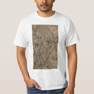 Blüten und Mond von Ito Jakuchu T-Shirt