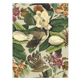 Blüten und Vögel XVI-ii Tischdecke