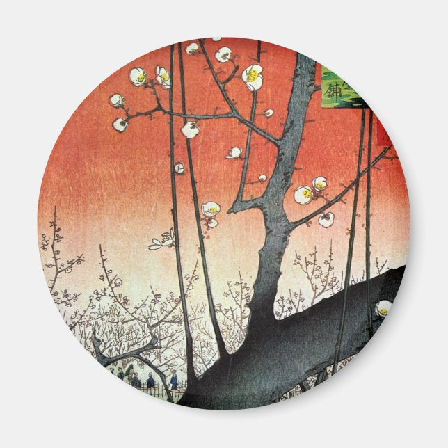 Blütenbaum, Hiroshige Magnet (Vorne)