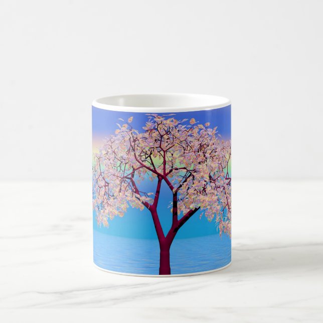 Blütenbaum Kaffeetasse (Mittel)