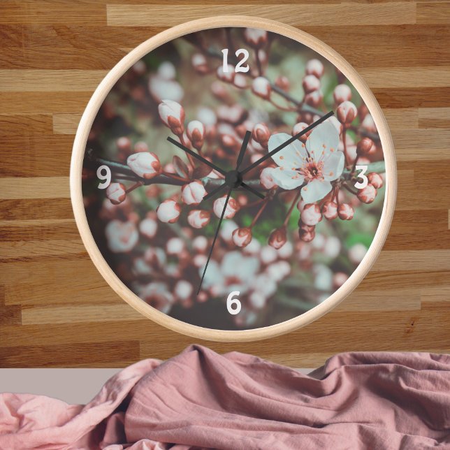 Blütenbaum Uhr (Von Creator hochgeladen)
