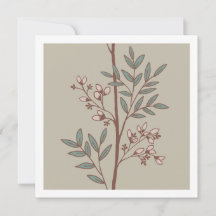 Blütenblatt-Träume Feine Florale Streifen Kunstkar