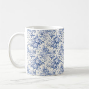 Blütenblau Kaffeetasse
