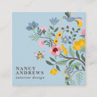 Blütenblauer Blumenstrauß