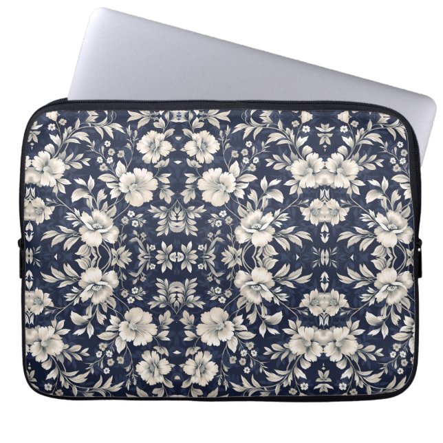 Blütenblume Laptopschutzhülle (Vorderseite)