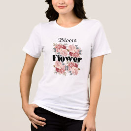 Blütenblume - T-Shirt zur Gestaltung der Blume Tri-Blend Shirt