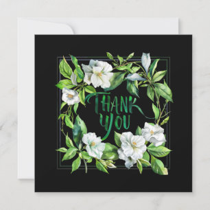 Blütenblumen Dankeschön-Karte Dankeskarte