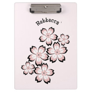 Blütenblüte Klemmbrett